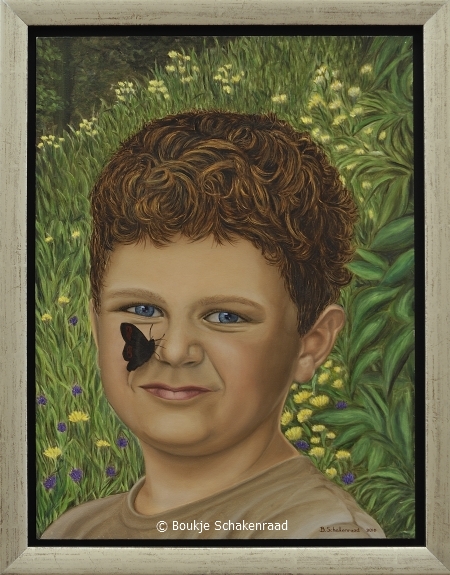 Coen's Portrait - art Boukje Schakenraad